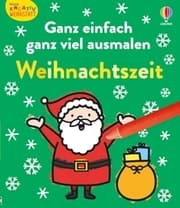 Cover von Kleine Kreativ-Werkstatt - Ganz einfach ganz viel ausmalen: Weihnachtszeit