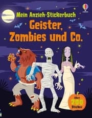 Cover von Mein Anzieh-Stickerbuch: Geister, Zombies und Co.
