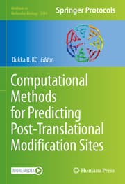 Cover von Computational Methods for Predicting Post-Translational Modification Sites