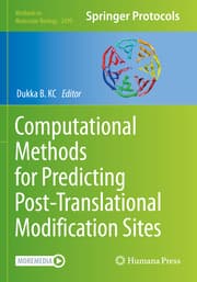 Cover von Computational Methods for Predicting Post-Translational Modification Sites