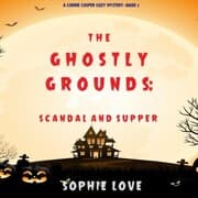 Cover von The Ghostly Grounds: Scandal and Supper (A Canine Casper Cozy Mystery-Book 5)