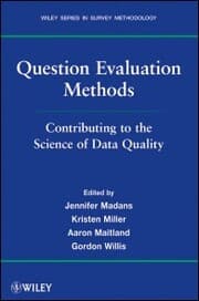 Cover von Question Evaluation Methods