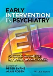 Cover von Early Intervention in Psychiatry