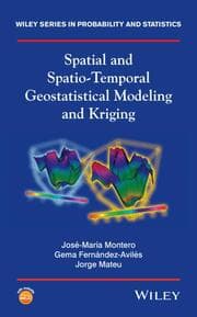 Cover von Spatial and Spatio-Temporal Geostatistical Modeling and Kriging