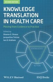 Cover von Knowledge Translation in Health Care
