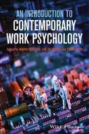 Cover von An Introduction to Contemporary Work Psychology