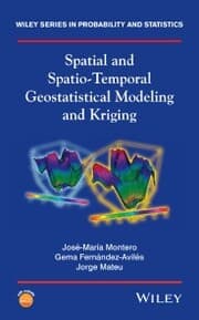 Cover von Spatial and Spatio-Temporal Geostatistical Modeling and Kriging