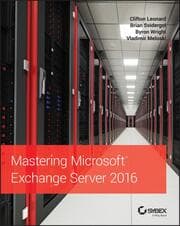 Cover von Mastering Microsoft Exchange Server 2016