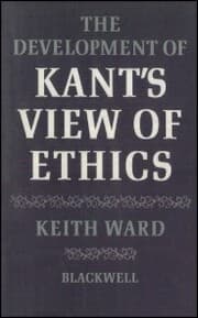 Cover von The Development of Kant's View of Ethics