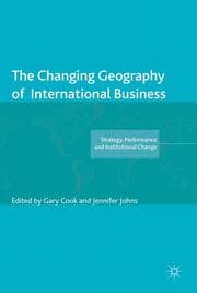 Cover von The Changing Geography of International Business