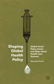 Cover von Shaping Global Health Policy