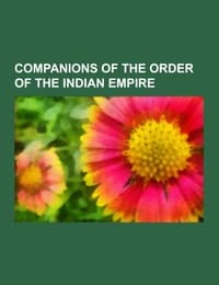 Cover von Companions of the Order of the Indian Empire