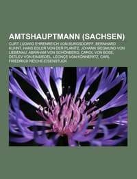 Cover von Amtshauptmann (Sachsen)