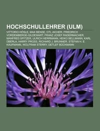Cover von Hochschullehrer (Ulm)