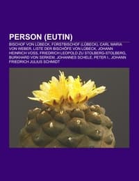Cover von Person (Eutin)