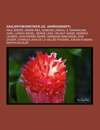 Cover von Zahlentheoretiker (20.Jahrhundert)