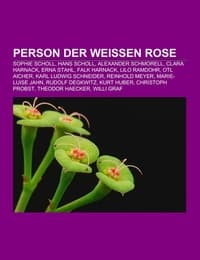 Cover von Person der Weißen Rose