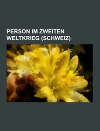 Cover von Person im Zweiten Weltkrieg (Schweiz)