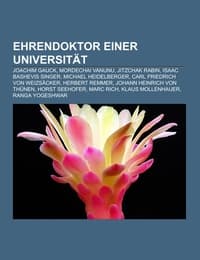 Cover von Ehrendoktor einer Universität