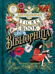 Cover von The Antiquarian Sticker Book: Bibliophilia