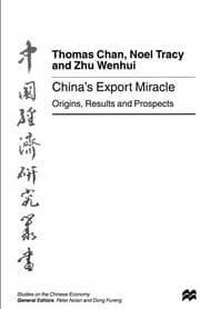 Cover von Chinas Export Miracle