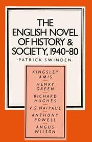 Cover von The English Novel of History and Society, 1940-80