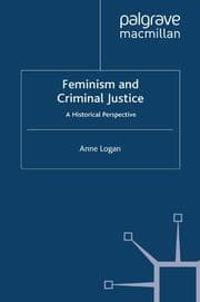 Cover von Feminism and Criminal Justice