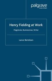 Cover von Henry Fielding at Work