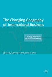 Cover von The Changing Geography of International Business
