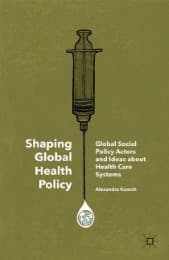 Cover von Shaping Global Health Policy
