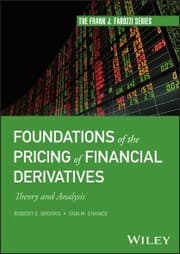 Cover von Foundations of the Pricing of Financial Derivatives