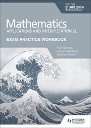 Cover von Exam Practice Workbook for Mathematics for the IB Diploma: Applications and interpretation SL
