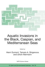 Cover von Aquatic Invasions in the Black, Caspian, and Mediterranean Seas