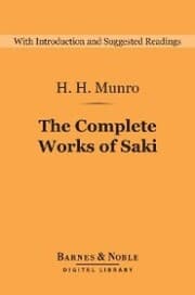 Cover von The Complete Works of Saki (Barnes & Noble Digital Library)