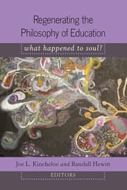 Cover von Regenerating the Philosophy of Education