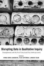 Cover von Disrupting Data in Qualitative Inquiry