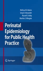 Cover von Perinatal Epidemiology for Public Health Practice
