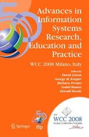 Cover von Advances in Information Systems Research, Education and Practice