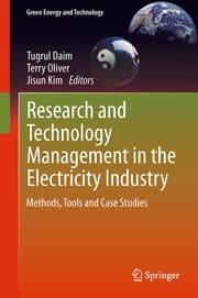 Cover von Research and Technology Management in the Electricity Industry