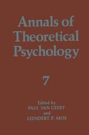 Cover von Annals of Theoretical Psychology