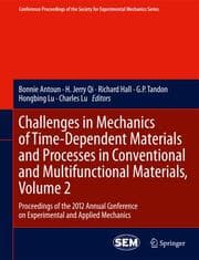 Cover von Challenges in Mechanics of Time-Dependent Materials and Processes in Conventional and Multifunctional Materials, Volume 2