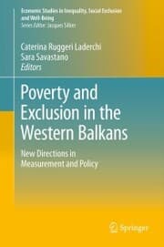 Cover von Poverty and Exclusion in the Western Balkans