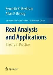 Cover von Real Analysis and Applications