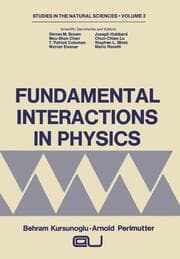 Cover von Fundamental Interactions in Physics