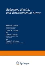 Cover von Behavior, Health, and Environmental Stress