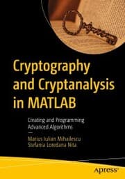 Cover von Cryptography and Cryptanalysis in MATLAB