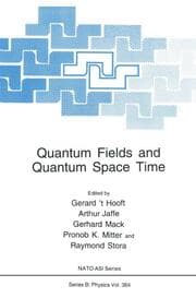 Cover von Quantum Fields and Quantum Space Time
