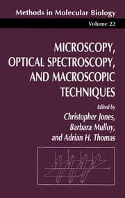 Cover von Microscopy, Optical Spectroscopy, and Macroscopic Techniques