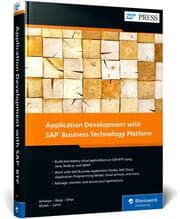 Cover von Application Development with SAP Business Technology Platform
