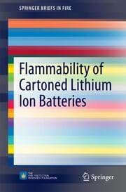 Cover von Flammability of Cartoned Lithium Ion Batteries